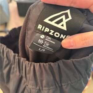 2/30$🍒Ripzone Women's Black Waterproof Snow Pants